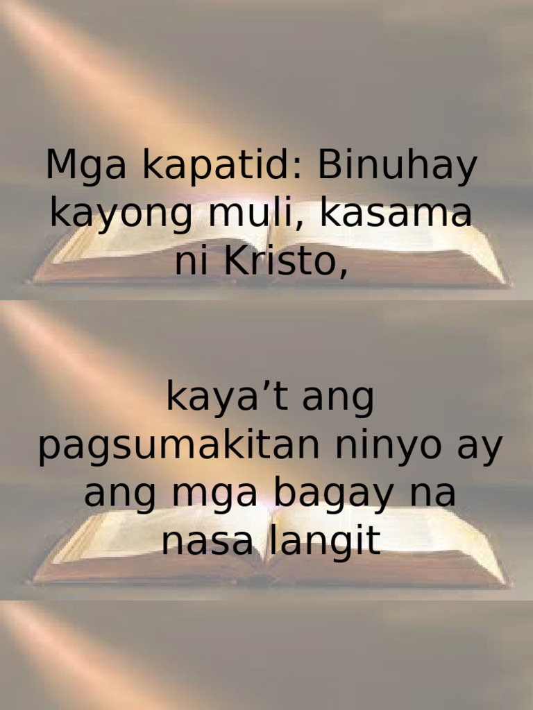 2nd Reading | PDF
