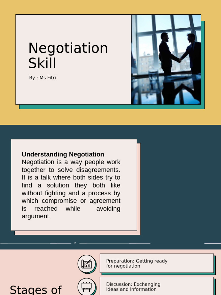 Essential Negotiation Skills Guide | PDF | Negotiation | Social Psychology