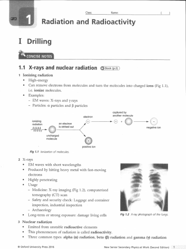 Basic Exercise R01 Radiation and Radioactivity | PDF