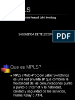 Mpls &amp; Ngn Expo(Telecom) Multi-Protocol Label Switching