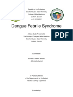 Dengue Febrile Syndrome: (Clinical Instructor)