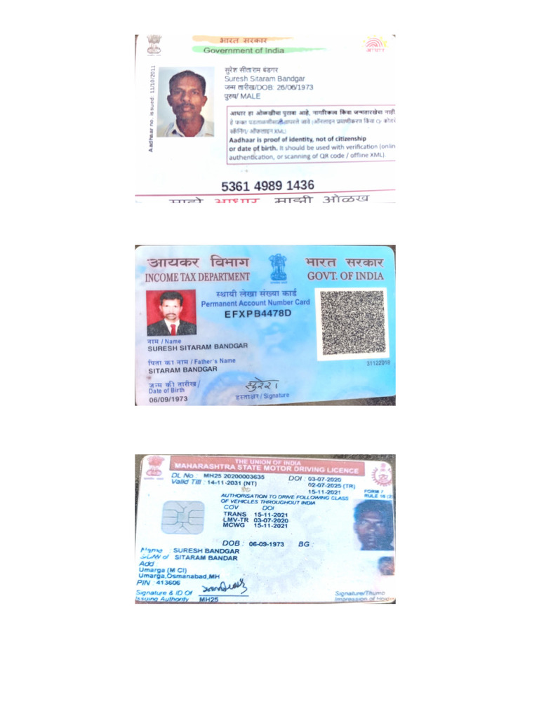 Suresh Bandgar Driver | PDF