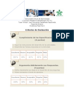 Guia Evidencia Fase No 0 - Criterios de Evaluación