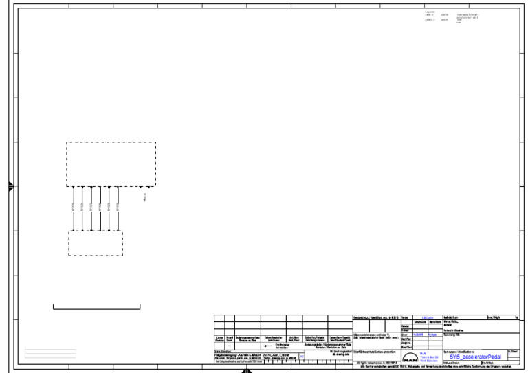 Accelerator Unit Technical Drawing | PDF
