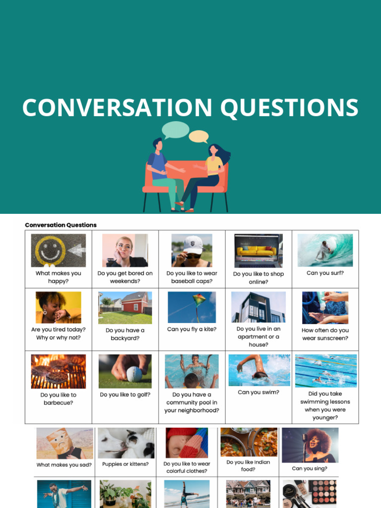 Conversation Questions | PDF