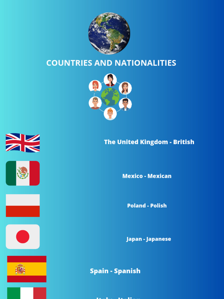 Counties and Nationalities | PDF