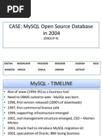 MTI MySQL Open Source Database in 2004
