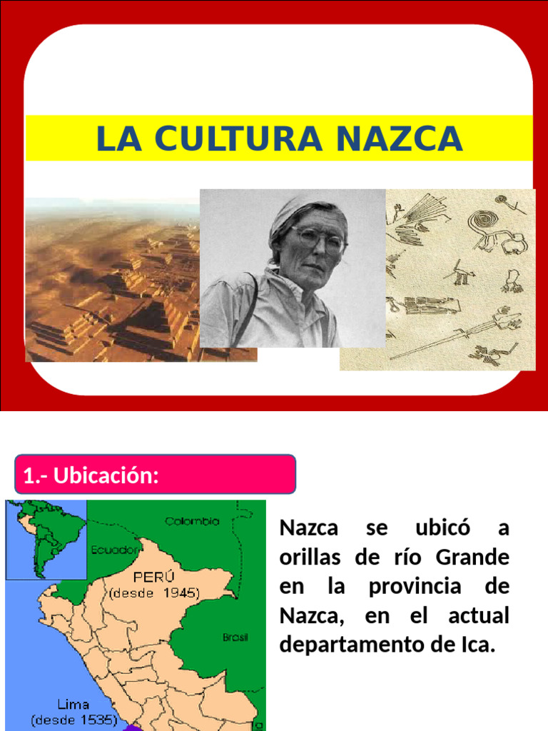 Cultura y organización social Nazca | PDF