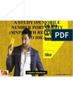A Study on Mobile Number Portability (Mnp (2)