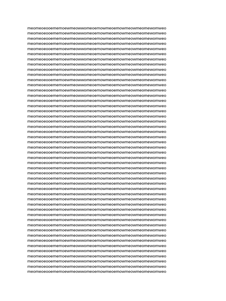Repetitive Text Analysis Document | PDF