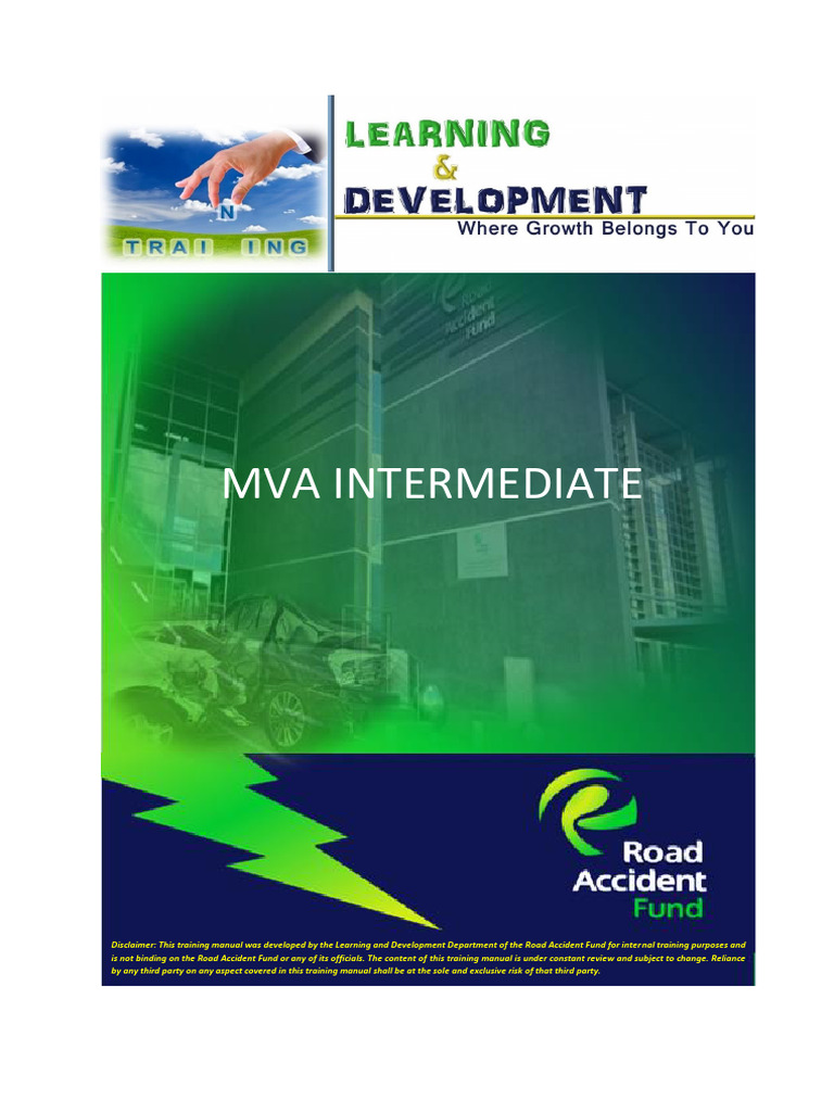 MVA Training Manual Overview | PDF | Negligence | Damages