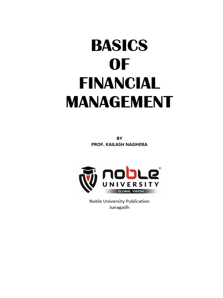Basics of Financial Management Guide | PDF | Dividend | Equity (Finance)