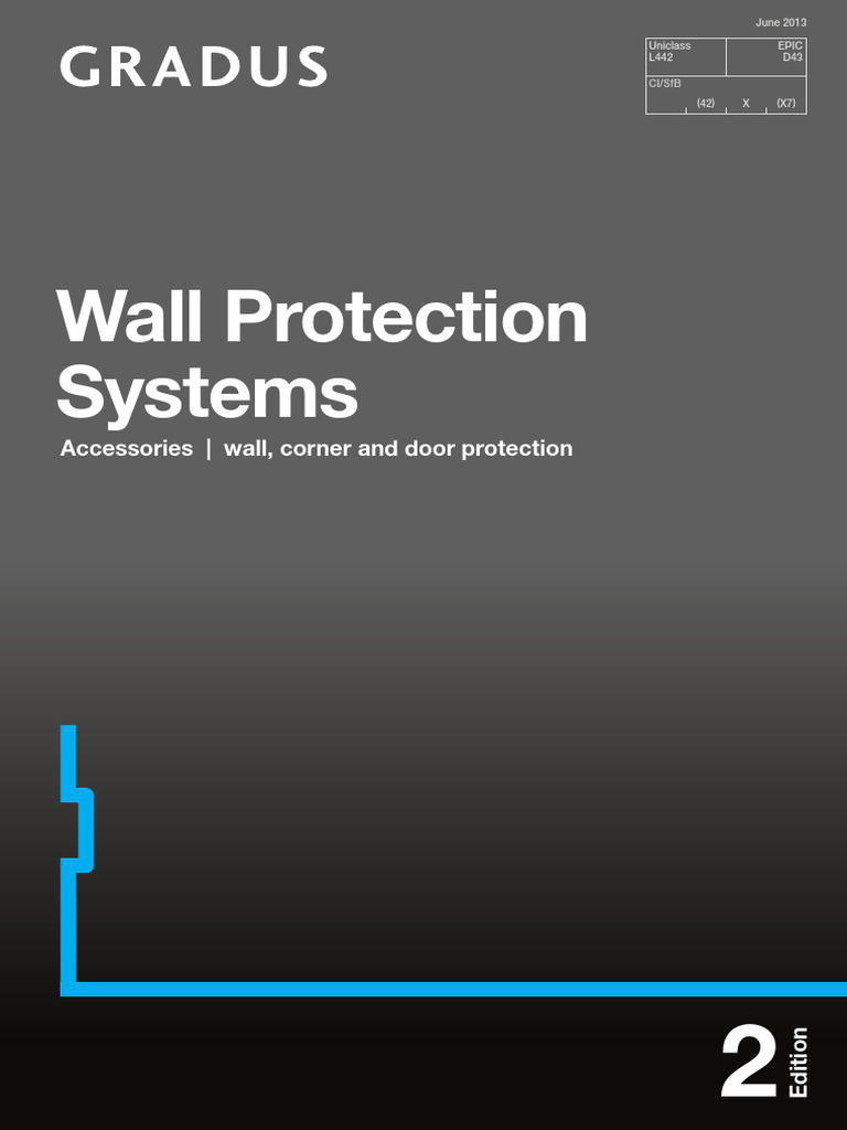 Gradus InPro Wall Protection Overview | PDF | Polyvinyl Chloride | Plastic