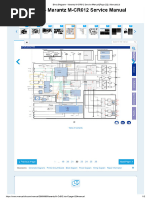 Marantz M-CR612 Manual Overview | PDF | Electronics | Computer