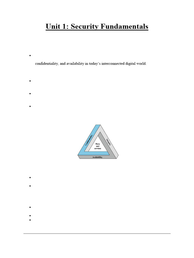 Computer Security Fundamentals Overview | PDF | Information Security ...