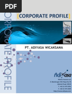 Corporate Profile Adiyasa 2011