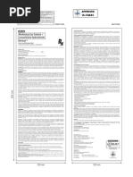 Xerin - Levocetirizine 5mg and Montelukast 10mg Tablets - SMPC | PDF