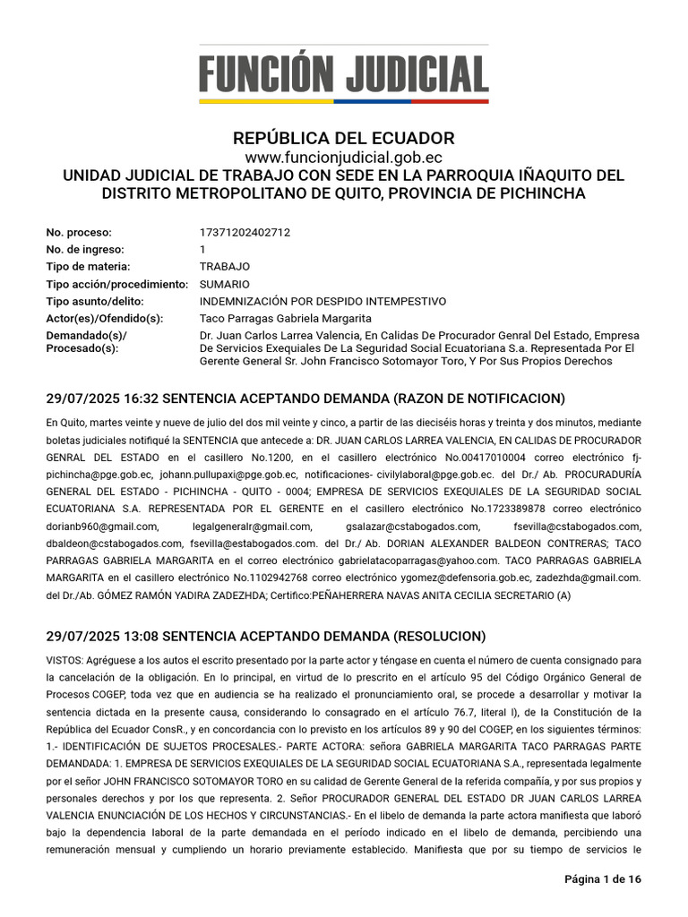 Expel 17371202402712 27036703 29072025 | PDF | Ley procesal | Derecho ...