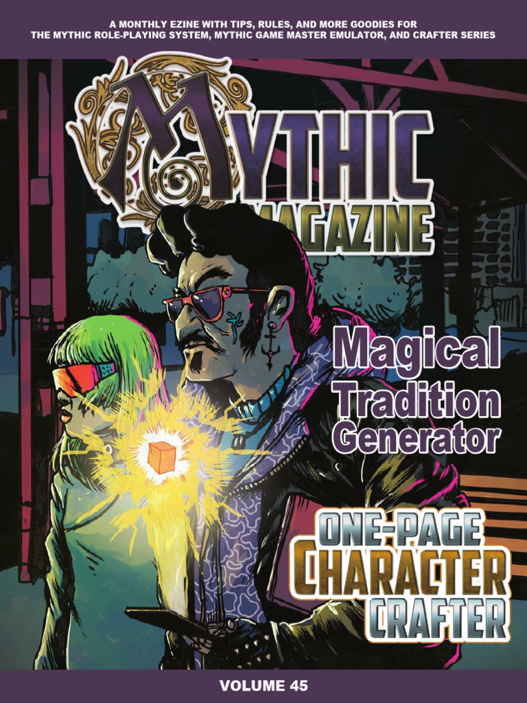 Magical Traditions in Mythic RPG | PDF | Mind | Emotions