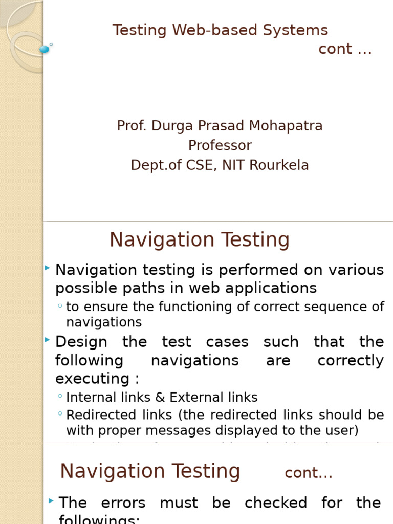 Web Based Testing II | PDF | Security | Computer Security