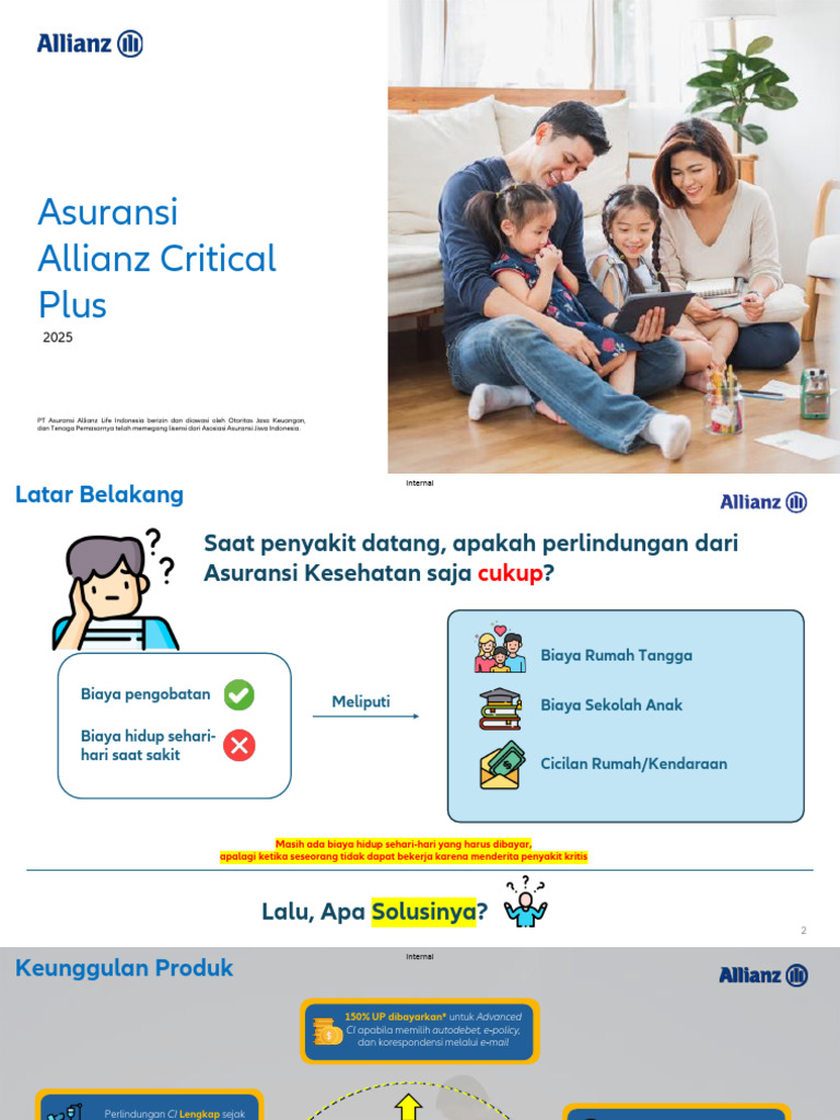 Perlindungan Penyakit Kritis Allianz | PDF