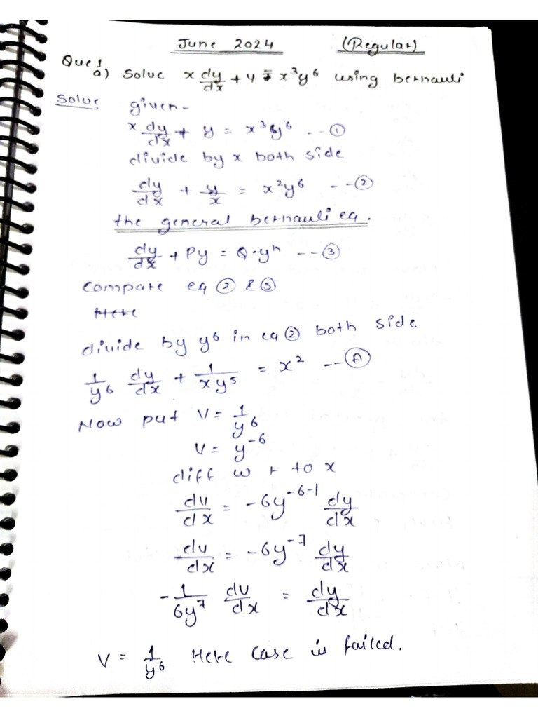 M2 RGPV June 2024 Paper Solution | PDF