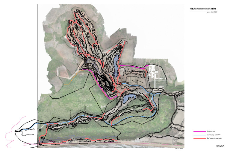 Golf Course Cart Path Design Plan | PDF