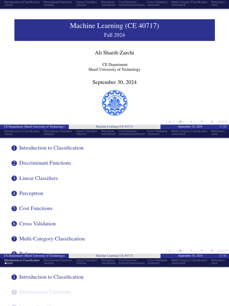 Understanding Linear Classifiers | PDF | Statistical Classification ...