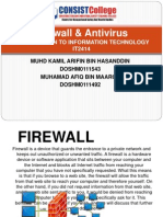 Firewall & Antivirus: Introduction To Information Technology IT2414
