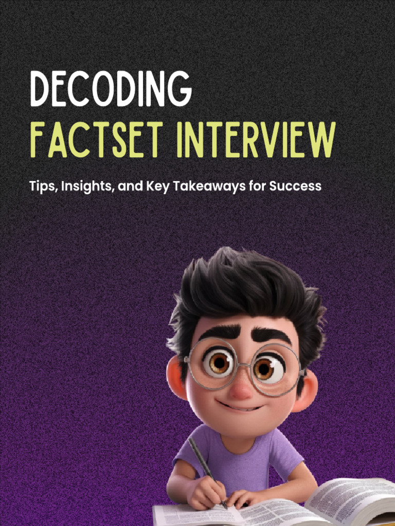 FactSet Interview Preparation Guide | PDF
