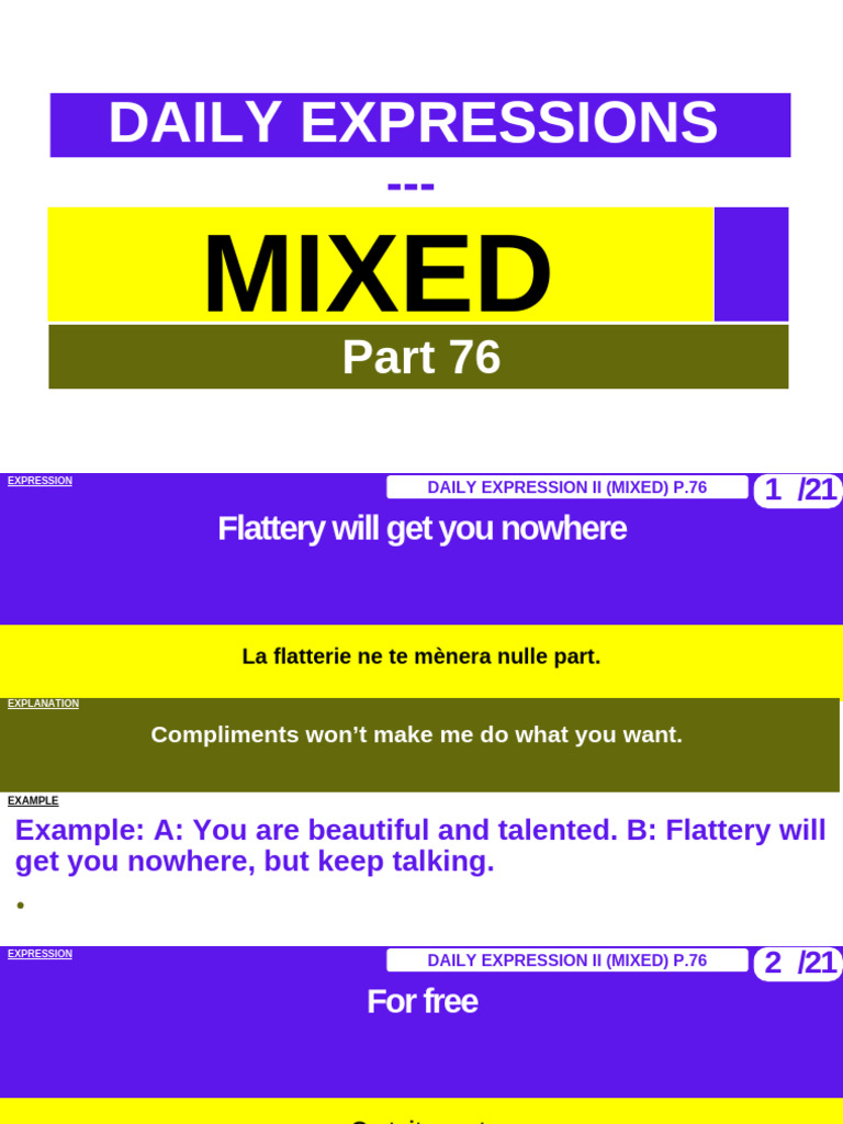 Common English Expressions Explained | PDF