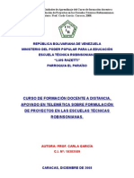 Unidades de Aprendizaje - Curso de FormaciÓn A Distancia