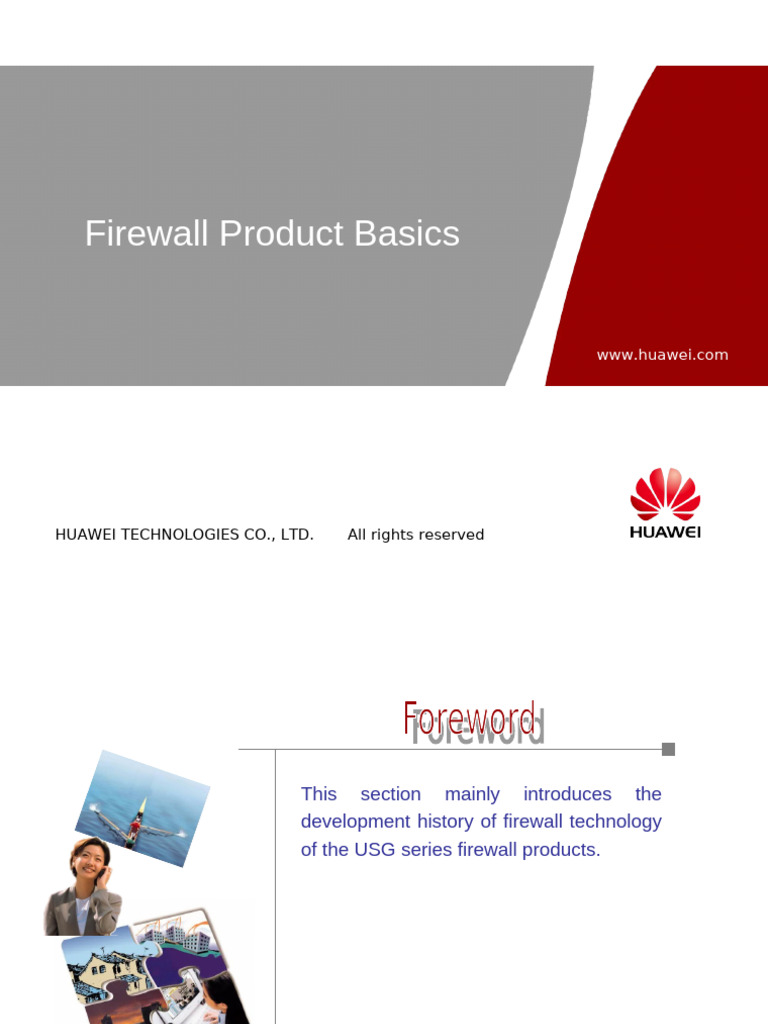 HC110114010 Firewall Product Basics | PDF | Firewall (Computing ...