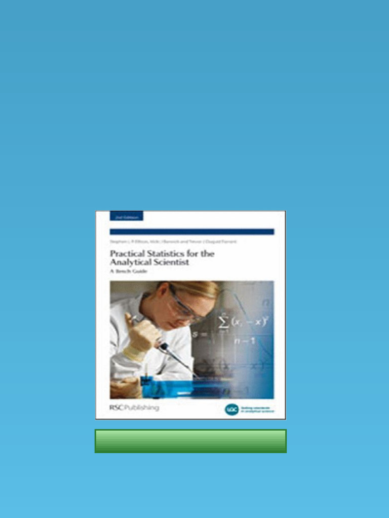 (Ebook) Practical Statistics for the Analytical Scientist: A Bench ...