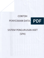 Contoh Penyediaan Data Asas