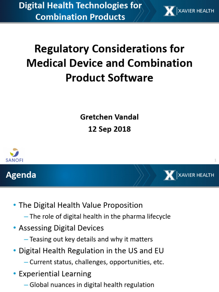 Medical Device Software Regulation Insights | PDF | Food And Drug ...