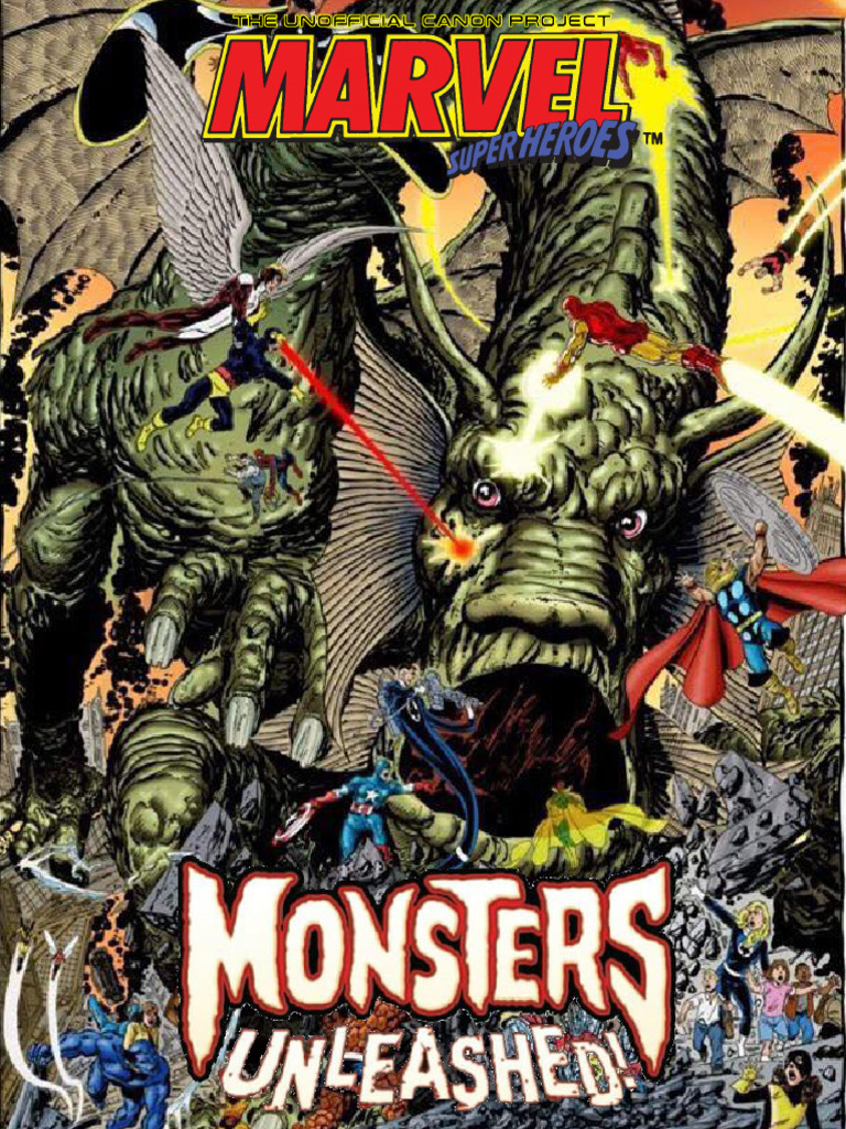 Exploring the Nature of Monsters | PDF | Marvel Comics