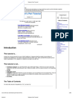 Robert's Perl Tutorial