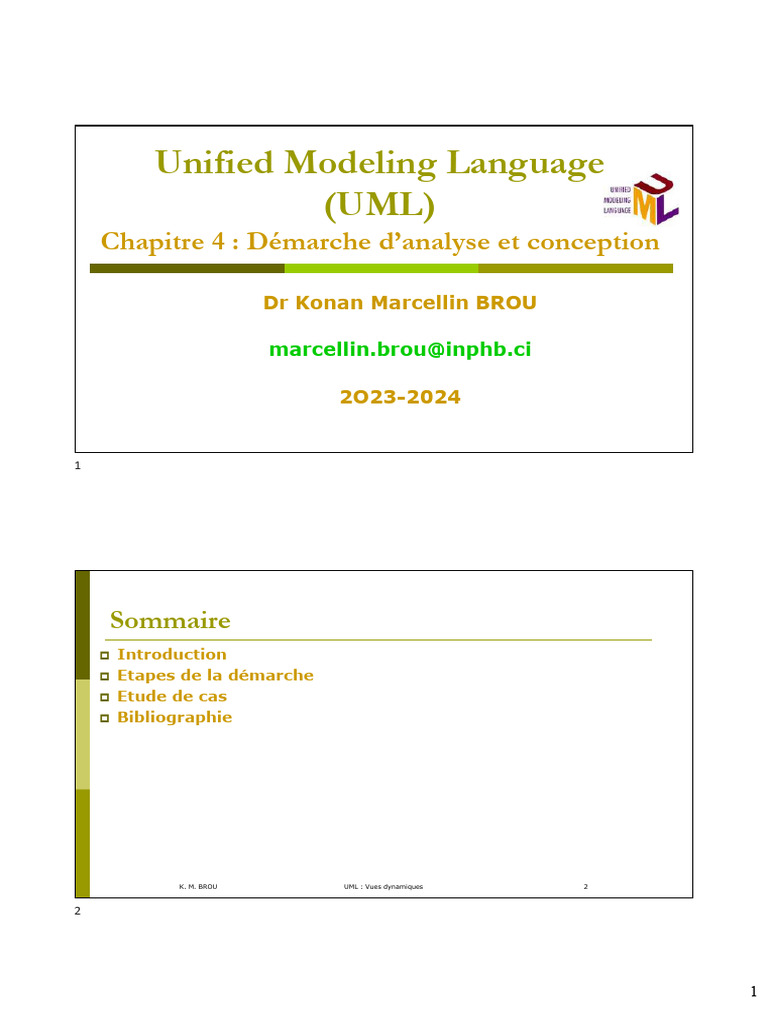 Démarche d'analyse UML en conception | PDF | Caissier | Langage de ...