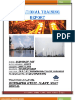 Vocational Training: Durgapur Steel Plant
