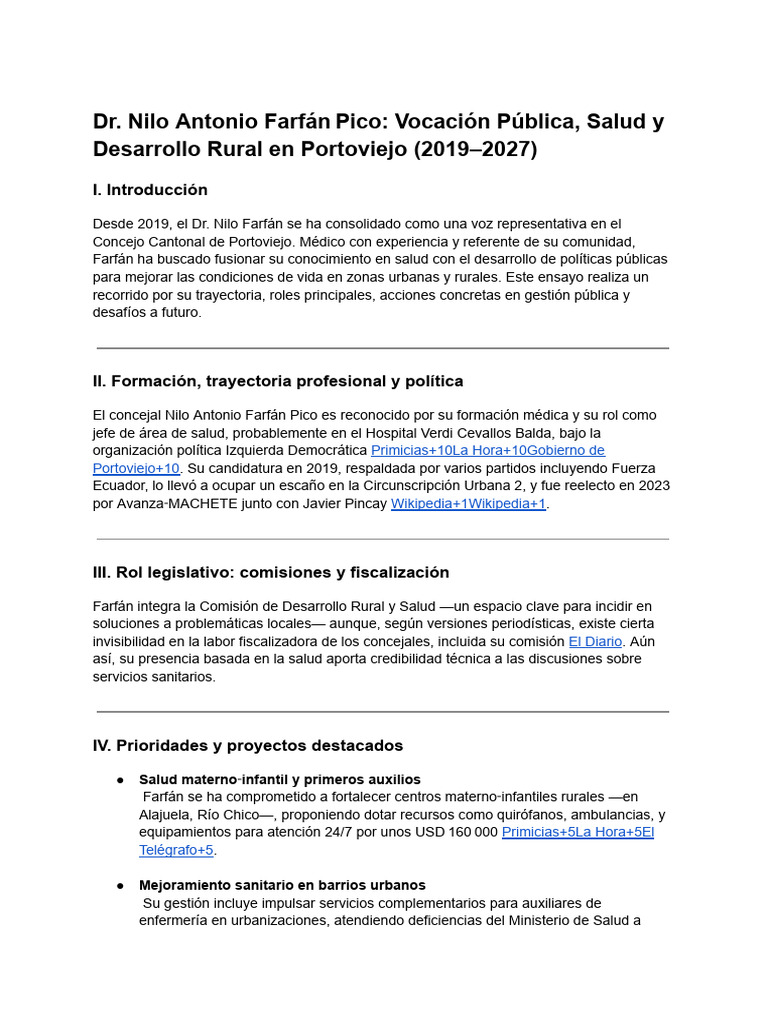 DR Nilo | PDF