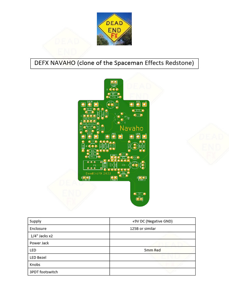 Navaho Build | PDF