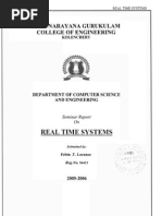 Real Time Systems