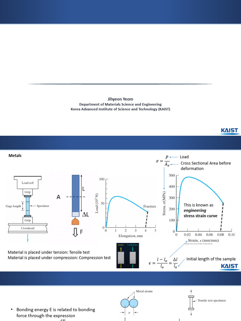 Mechanical Behavior of Materials Explained | PDF | Deformation ...