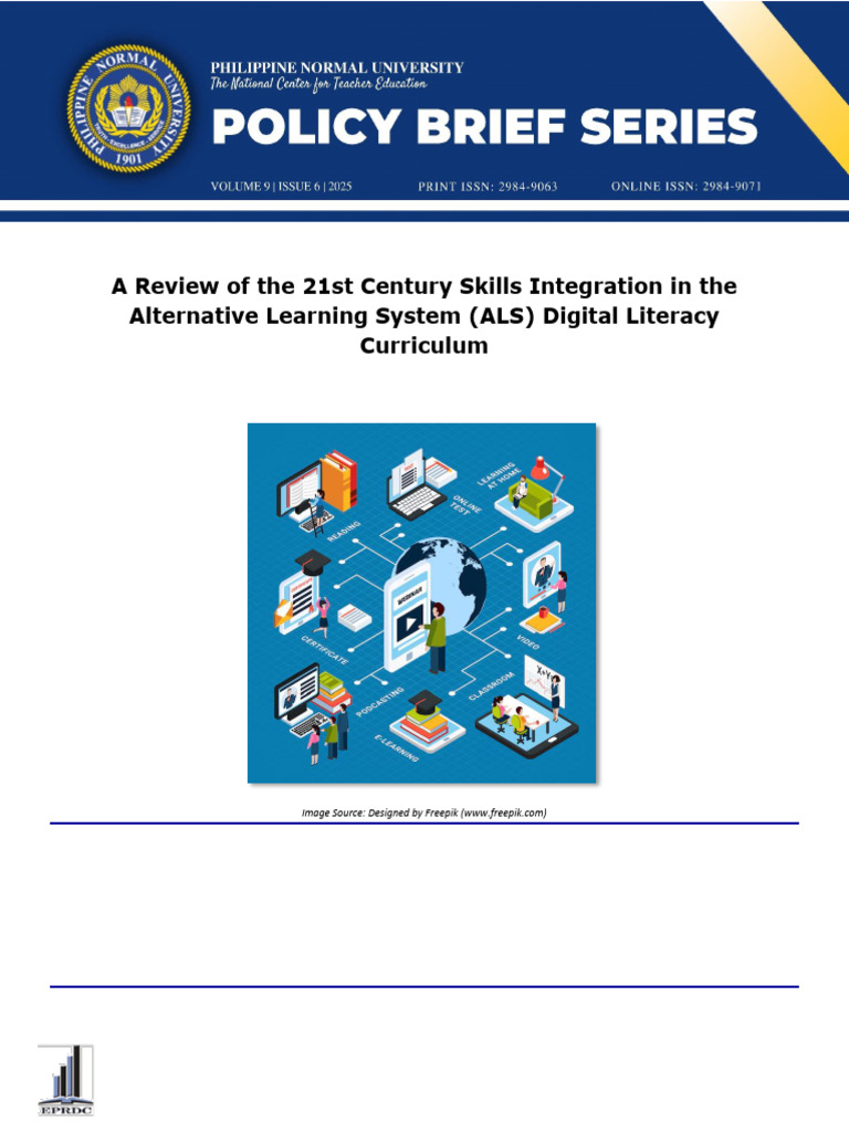 21st Century Skills in ALS Digital Literacy | PDF | Literacy | Learning