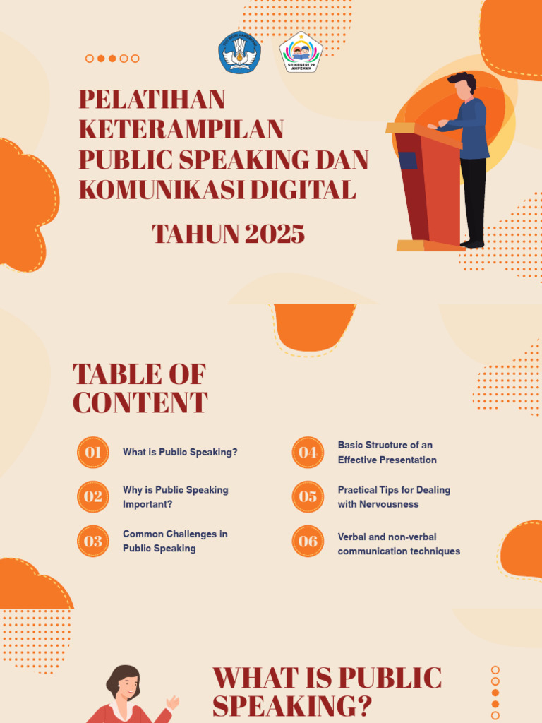 Public Speaking Skills Training 2025 | PDF | Public Speaking ...