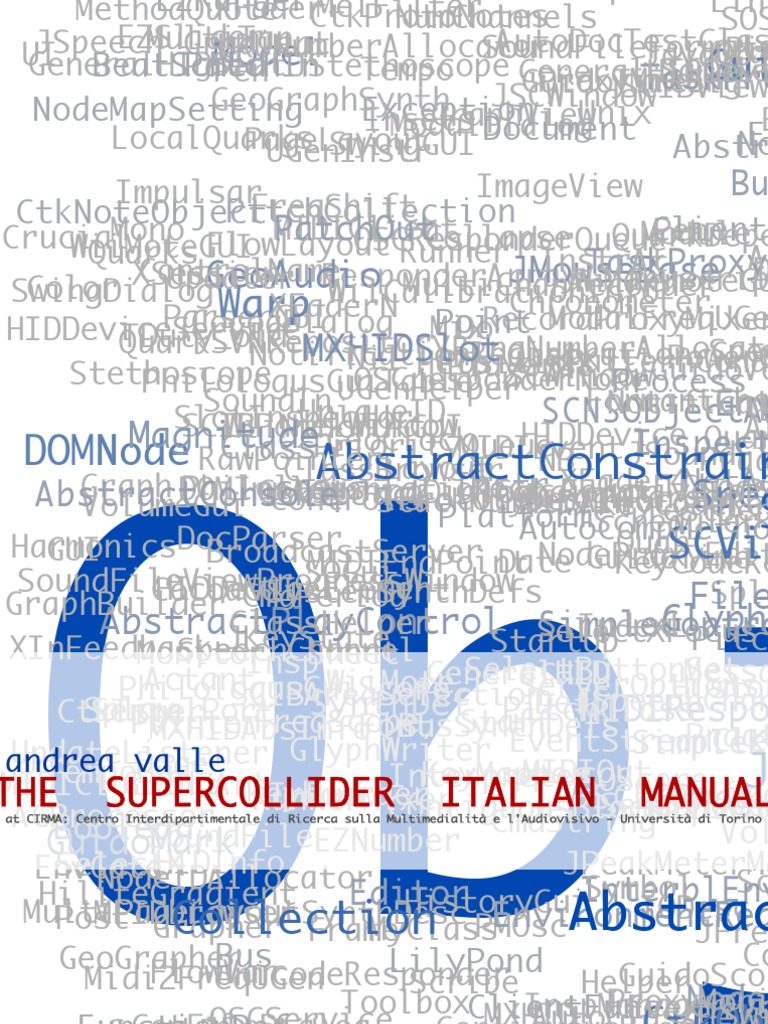 Super Collider Guida Prd Tscirma A5 Object Computer Science