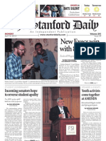 The Stanford Daily T: New Execs Win With 87 Percent