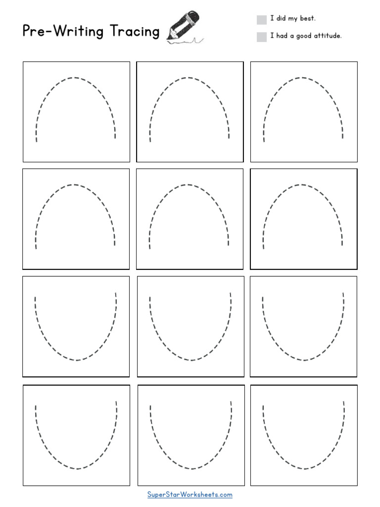Pre Writing Worksheets Page 15 | PDF