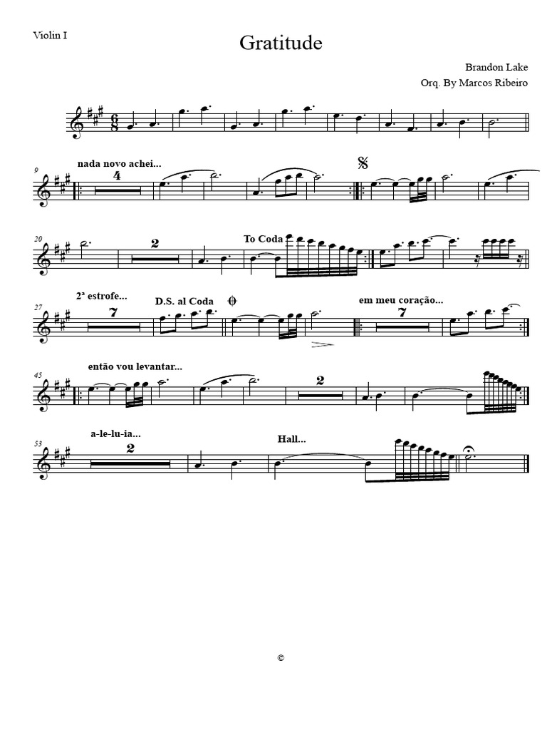 Letra da Música 